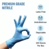 Powder Free Disposable Nitrile Gloves