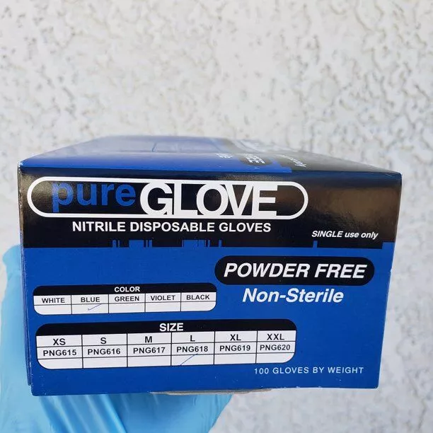 Pure Gloves Nitrile Examination Gloves
